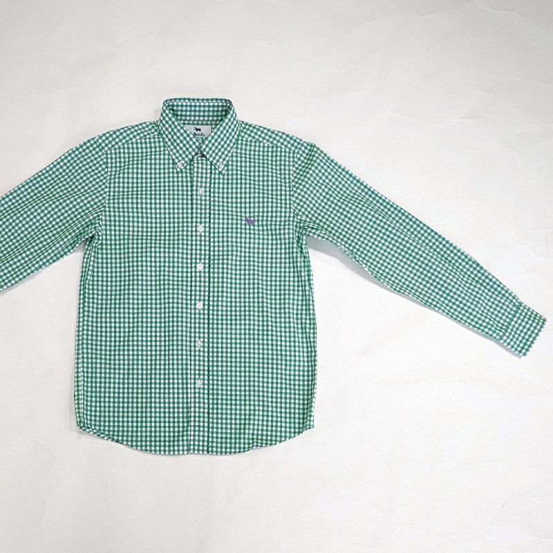 ギンガムチェックシャツ（グリーン） | s&nd WEB STORE【公式】